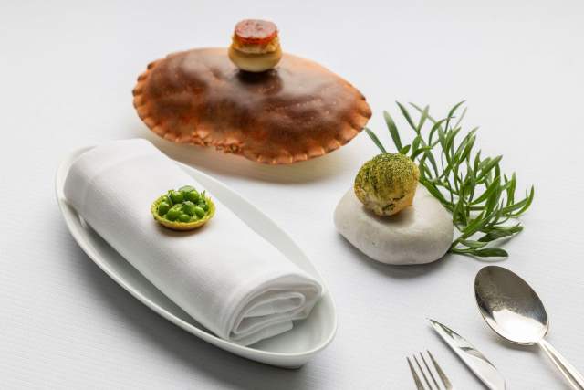 Cap Estel Restaurant Plat · Hôtel Luxe Côte d'Azur
