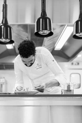 Restaurant La Table du Cap Estel. Fine Dining Michelin Starred Restaurant French Riviera