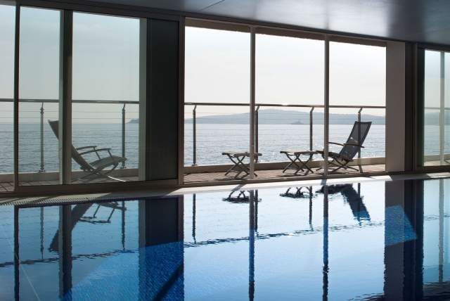 Cap Estel Spa Indoor swimming pool · Luxury Hotel Côte d'Azur