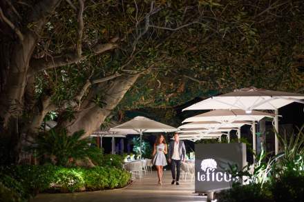 Cap Estel Restaurant Le Ficus Terrasse · Restaurant Eze Bord de Mer