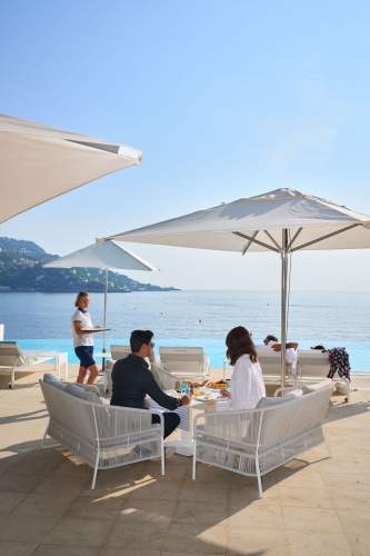 Cap Estel Swimming pool Terrace, Luxury Hotel Eze