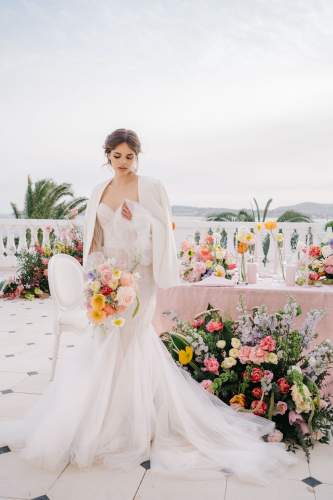 Cap Estel Event Bride, Seafront Wedding Côte d'Azur 