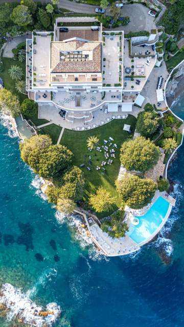 Cap Estel Hotel Batiment Le Cap · Hôtel Luxe Côte d'Azur