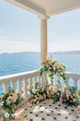 Cap Estel Event Wedding, Seafront Wedding Côte d'Azur